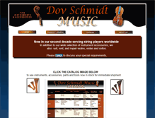 Tablet Screenshot of dov-music.com